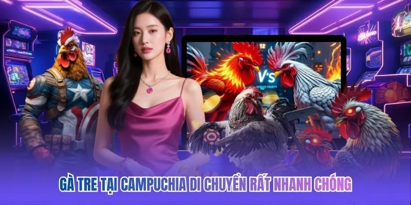 G&agrave; tre tại Campuchia di chuyển rất nhanh ch&oacute;ng